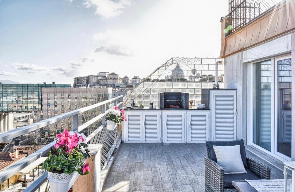 St. Peter Penthouse Apartment Roma Exterior foto